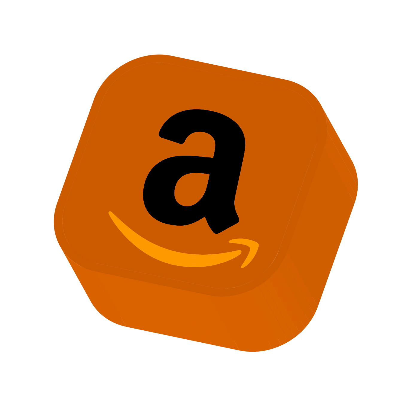 3d amazon logo png free download