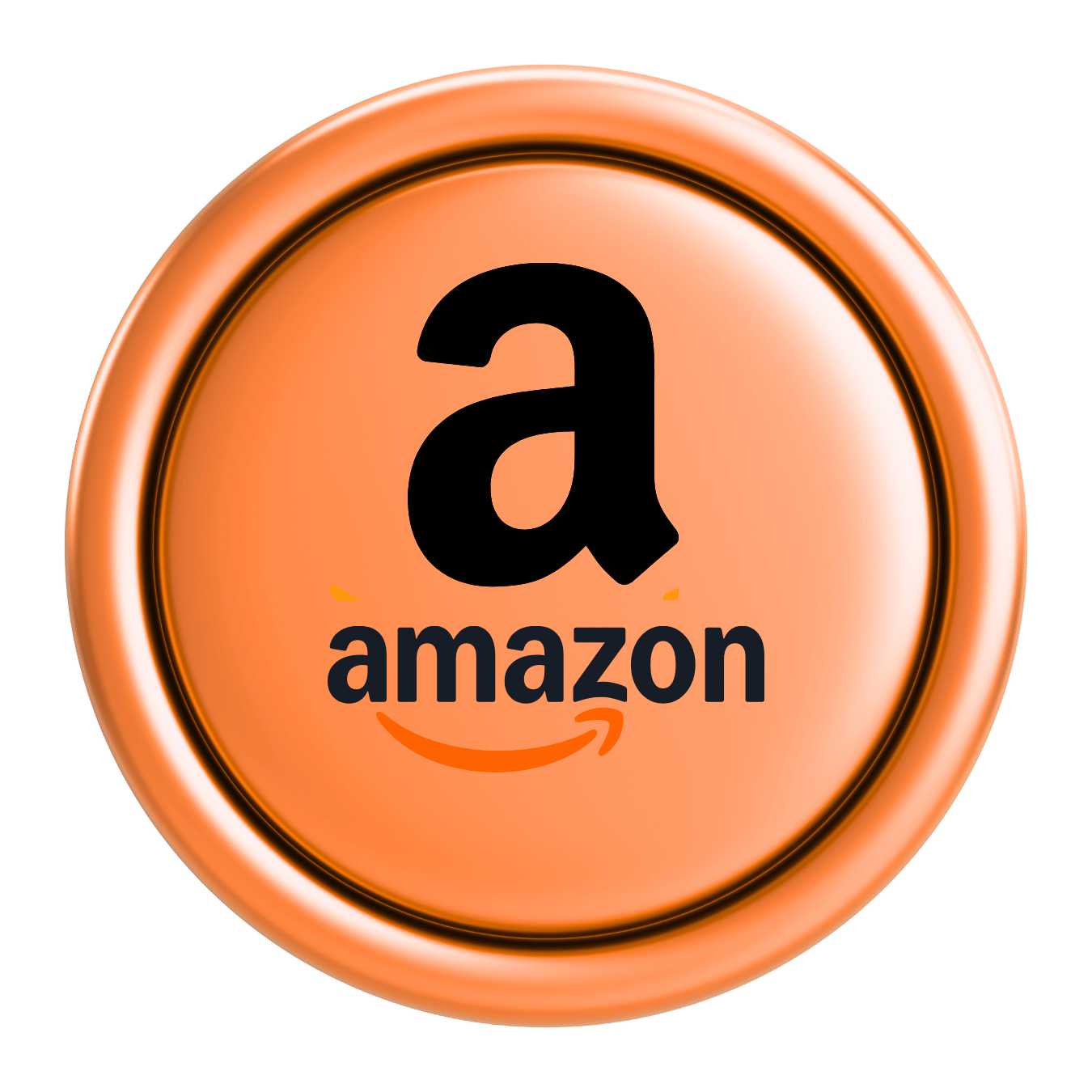 3d amazon logo transparent background