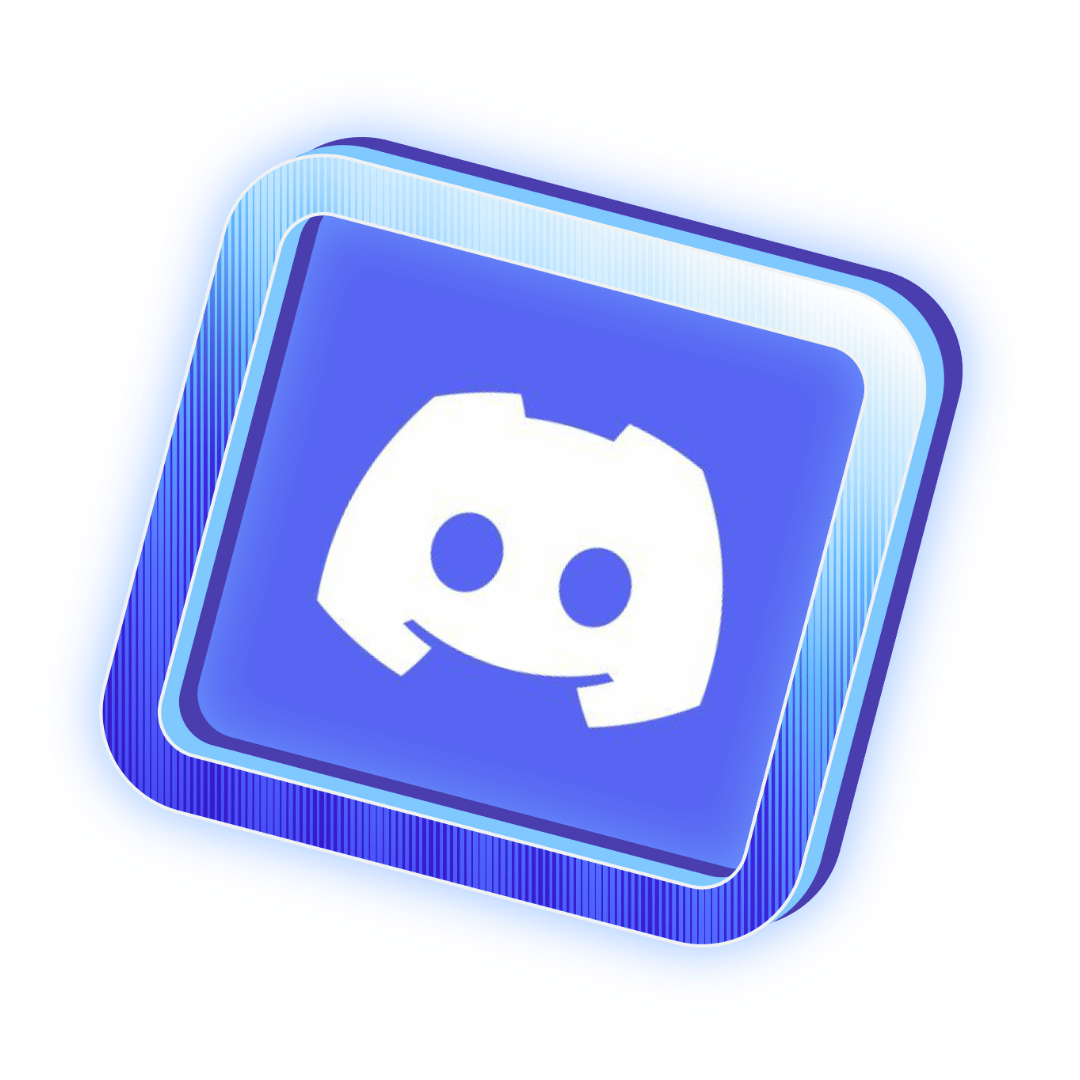 3d discord logo