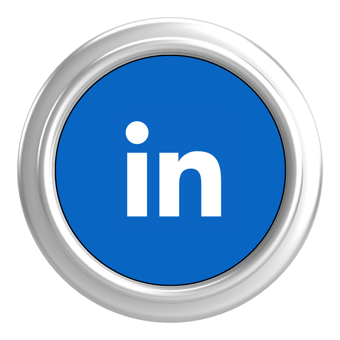 3d linkedin logo png