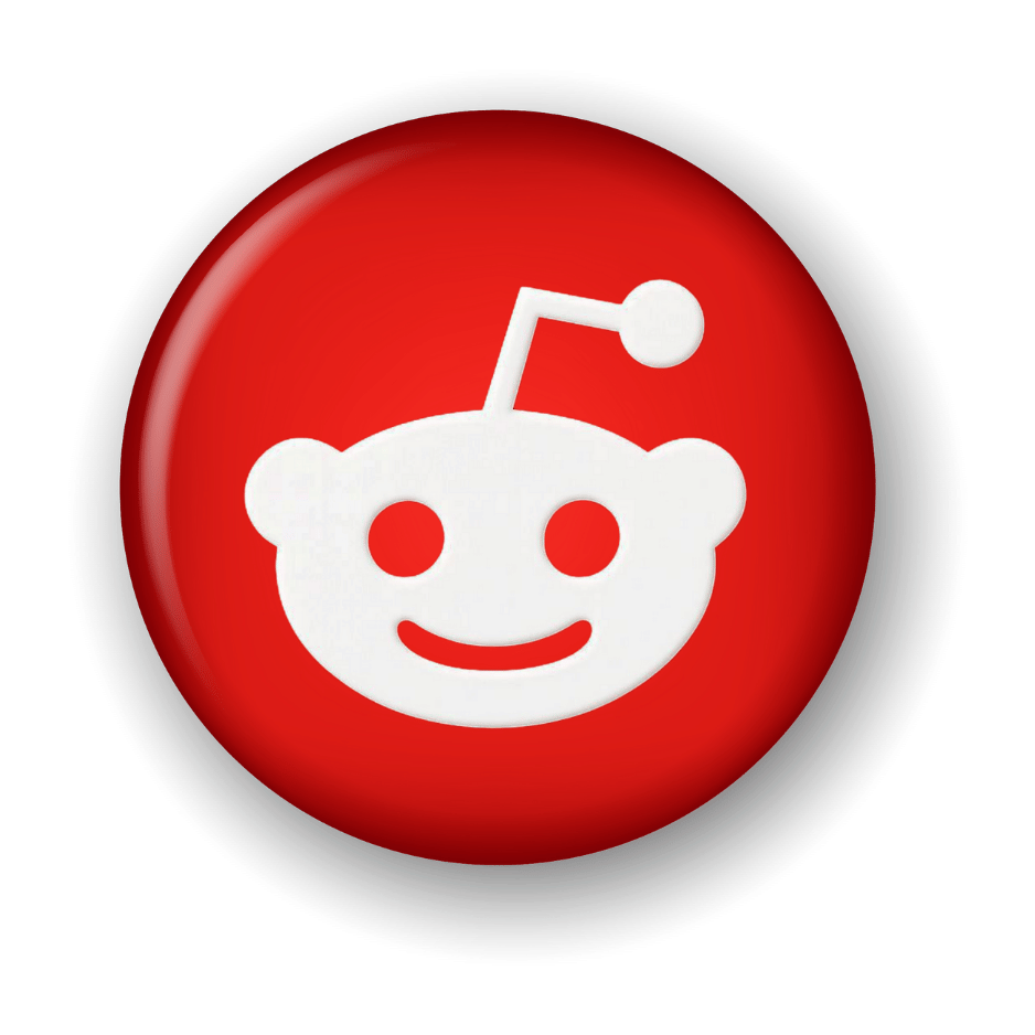 3d reddit logo clipart download