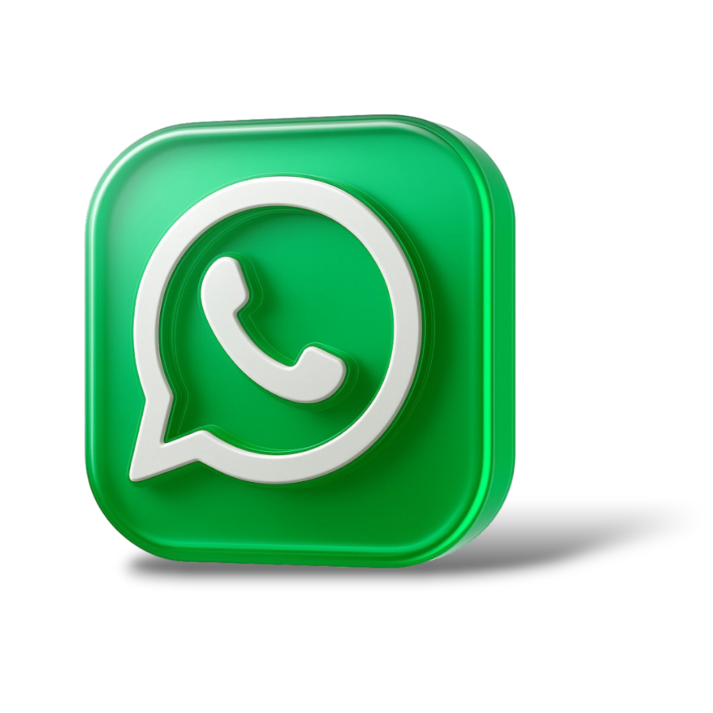 3d whatsapp logo png