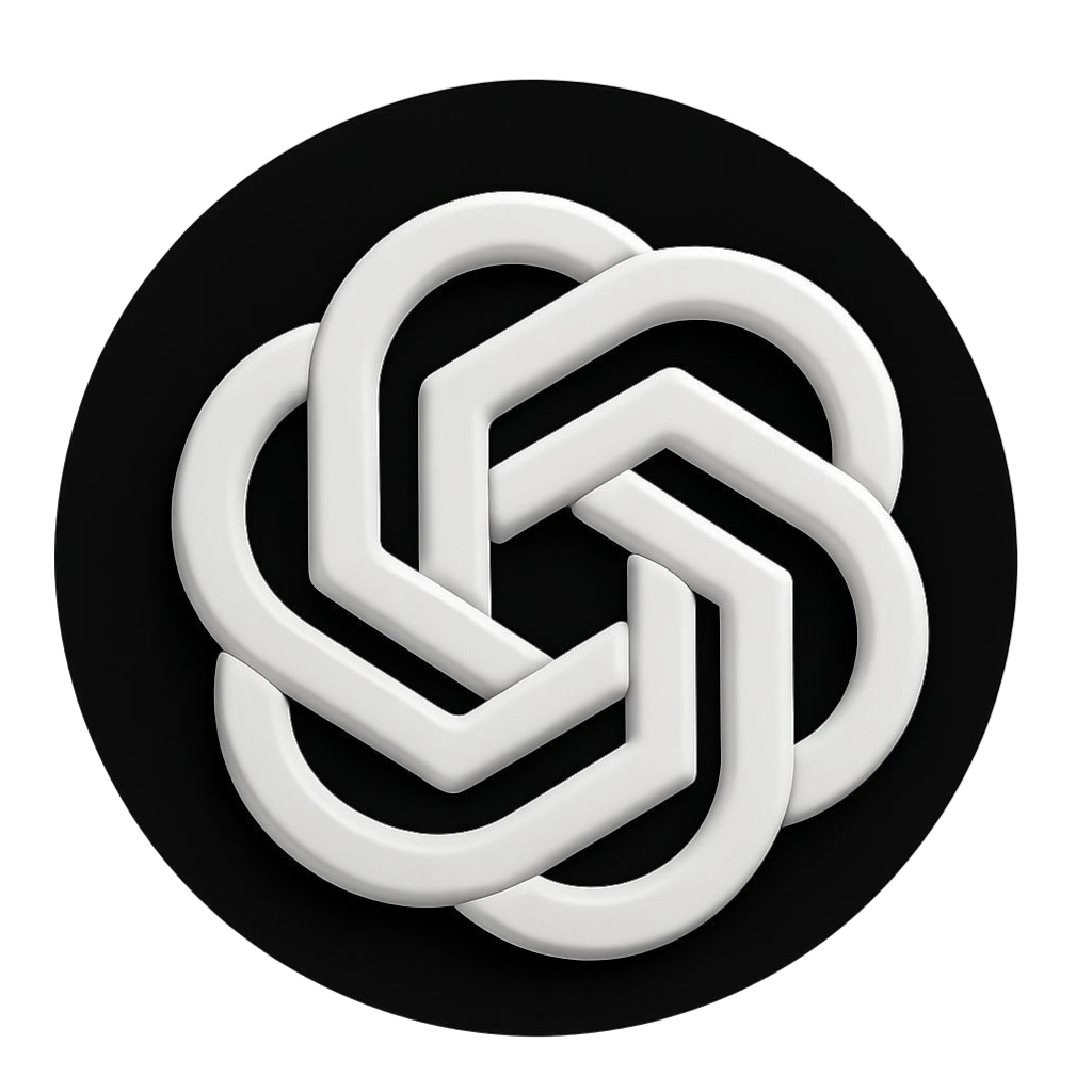 3d chat gpt logo png