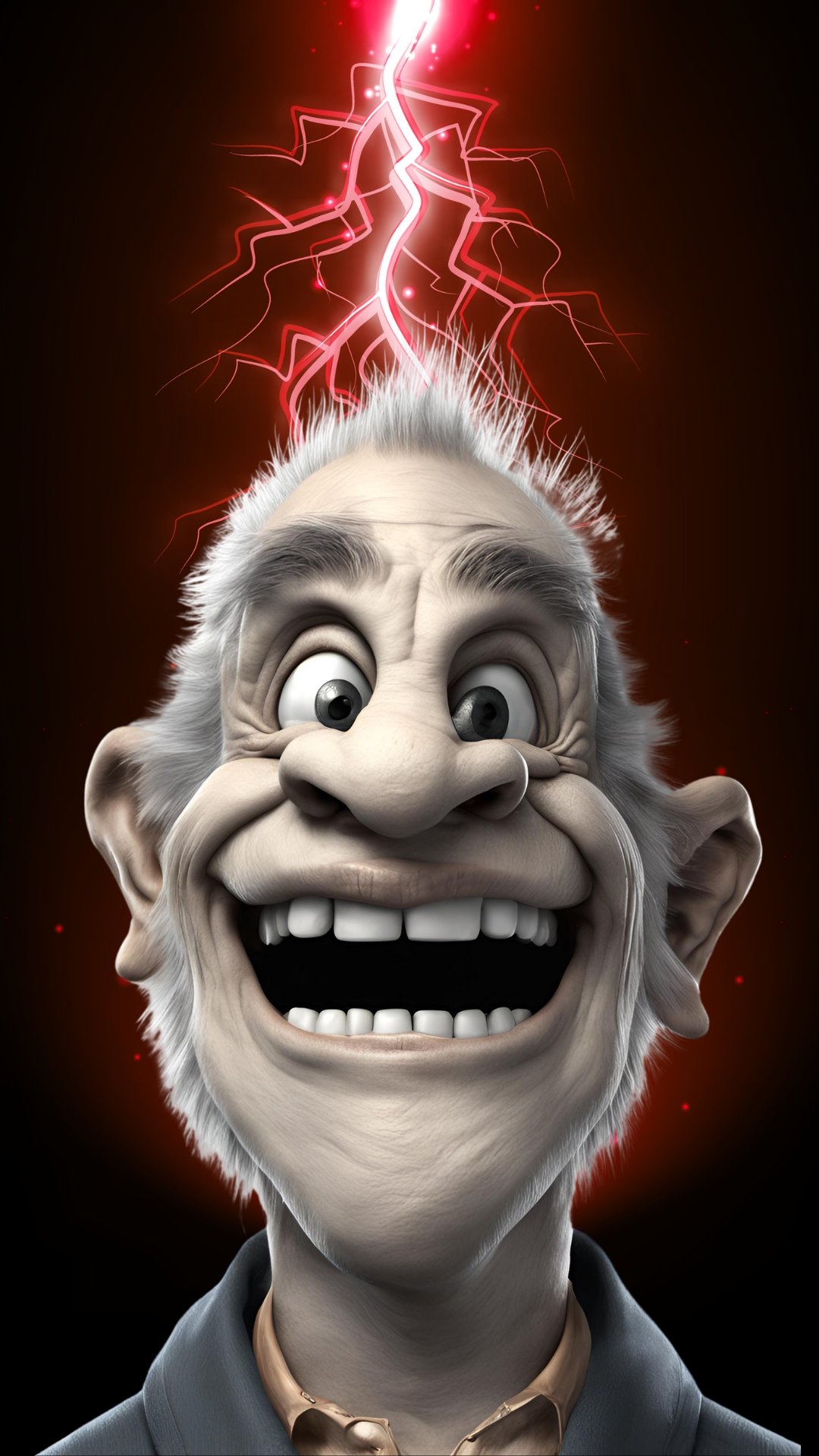 Download black red troll face wallpaper