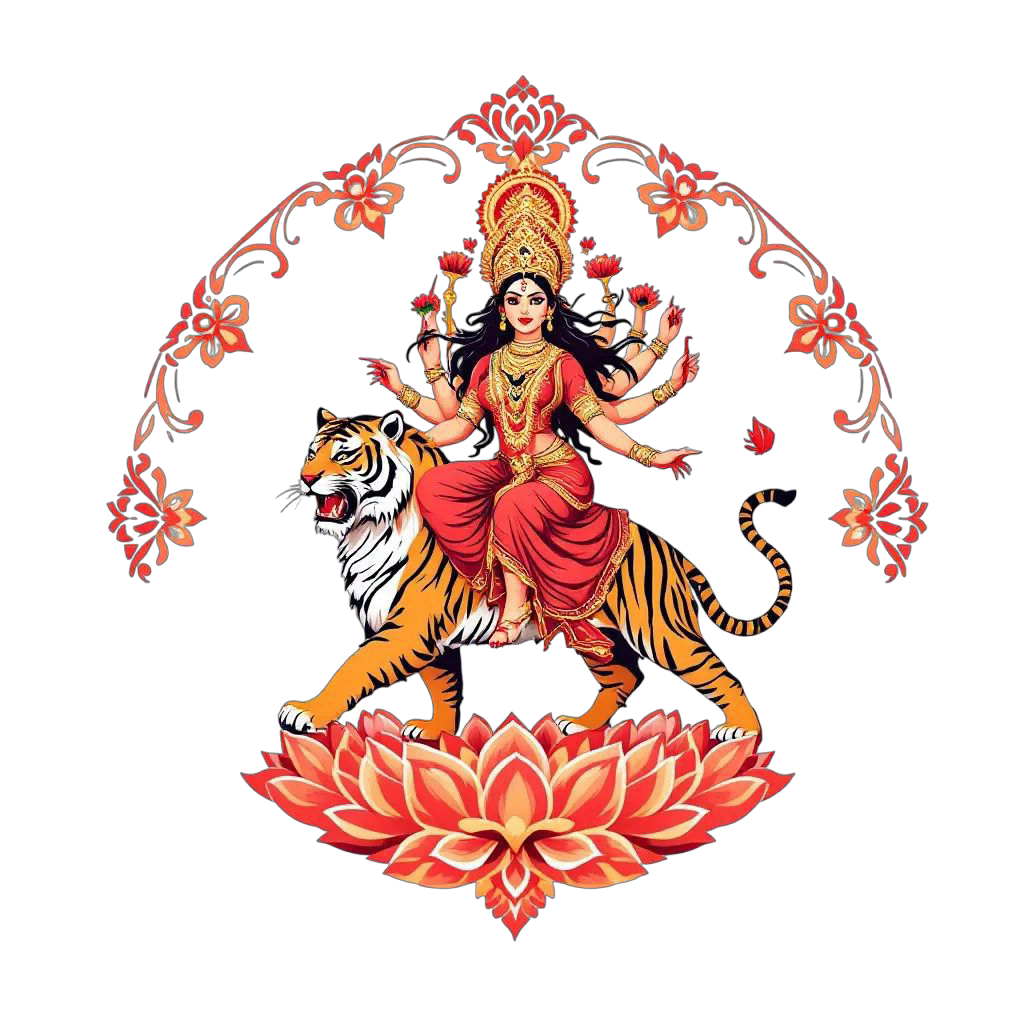 Goddess devi maa durga png image free download