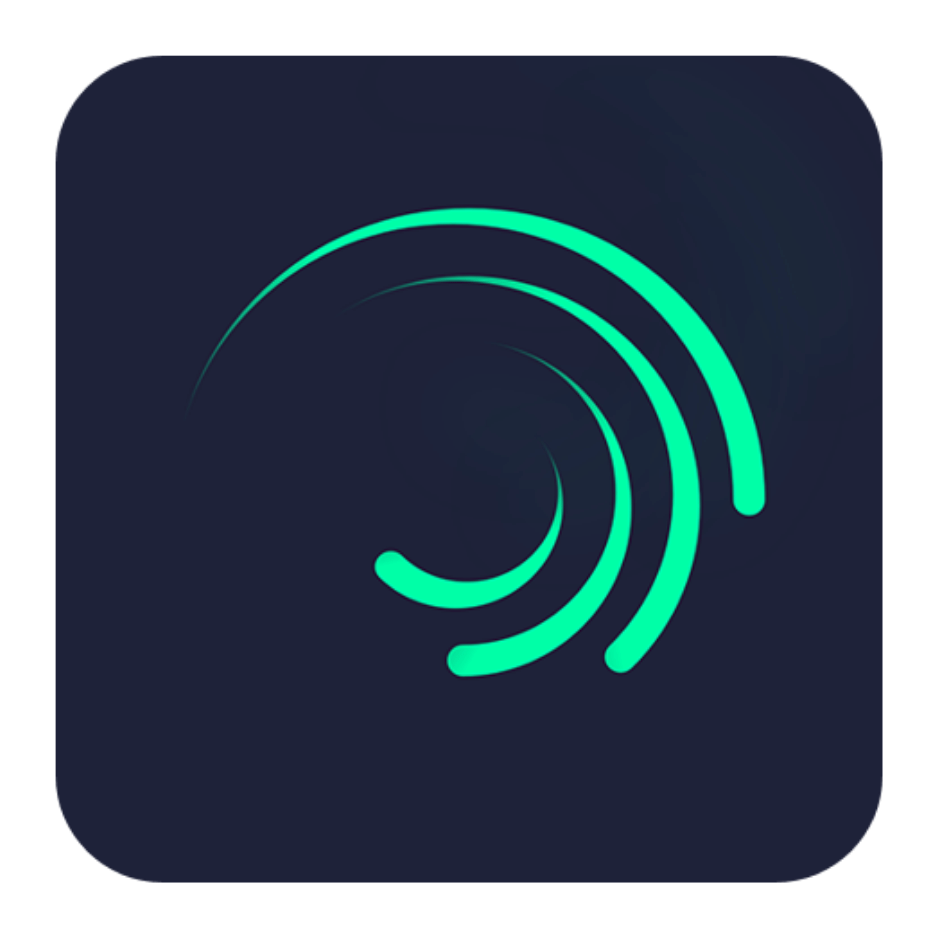 Rounded square alight motion logo