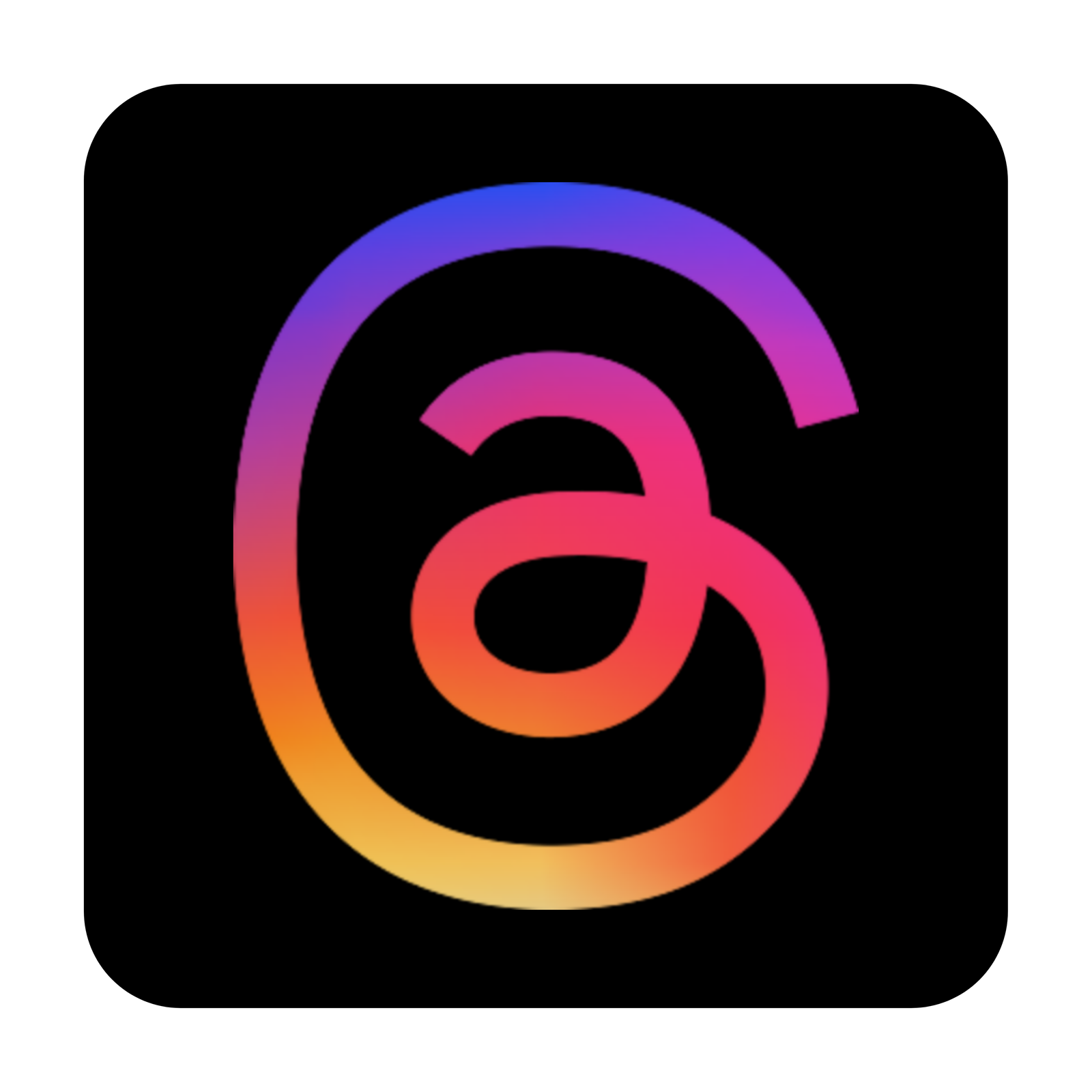 Threads by instagram logo png free download