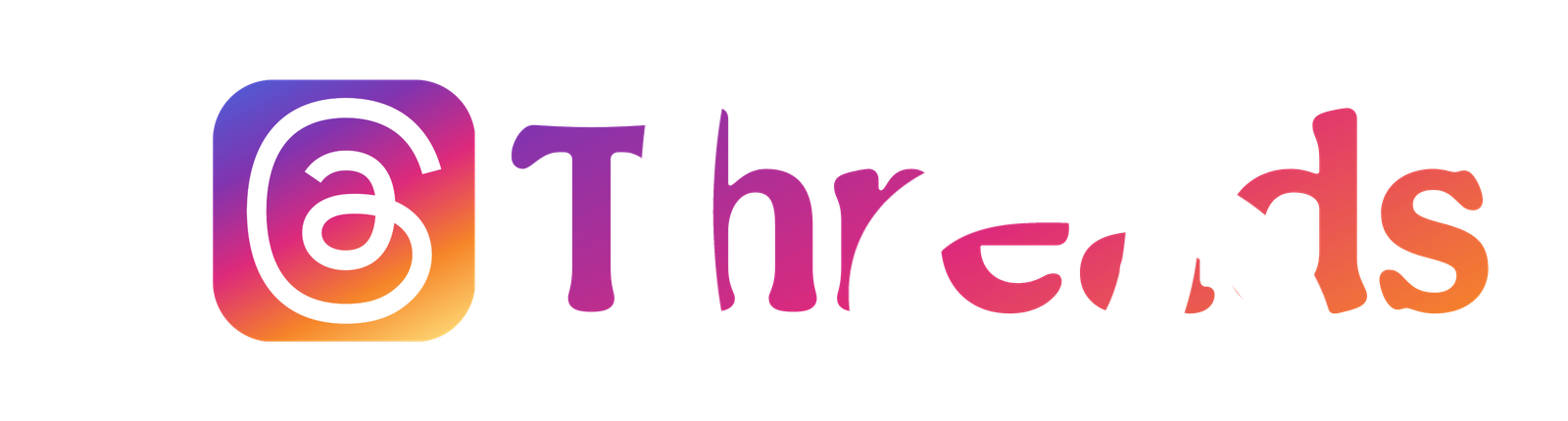 Threads by instagram logo png