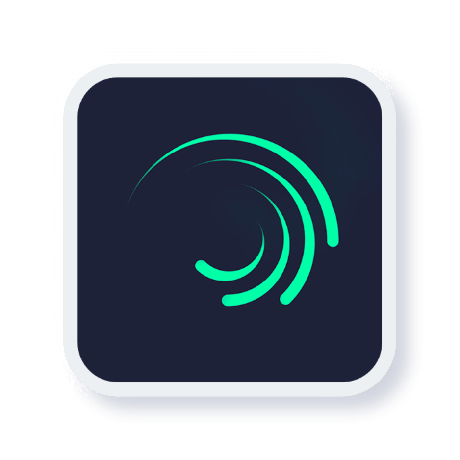 Alight motion 3d logo clipart