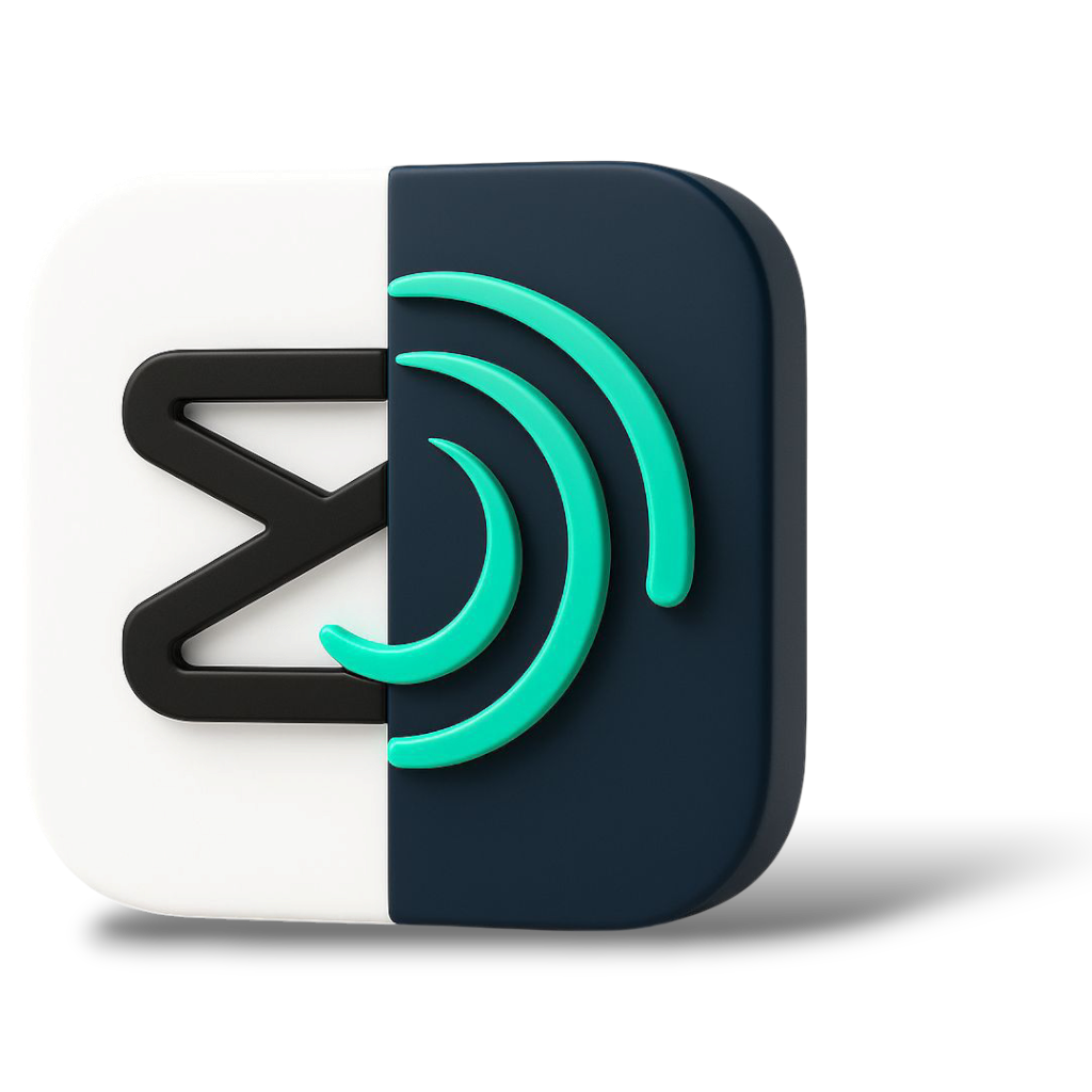 Alight motion 3d logo modern icon