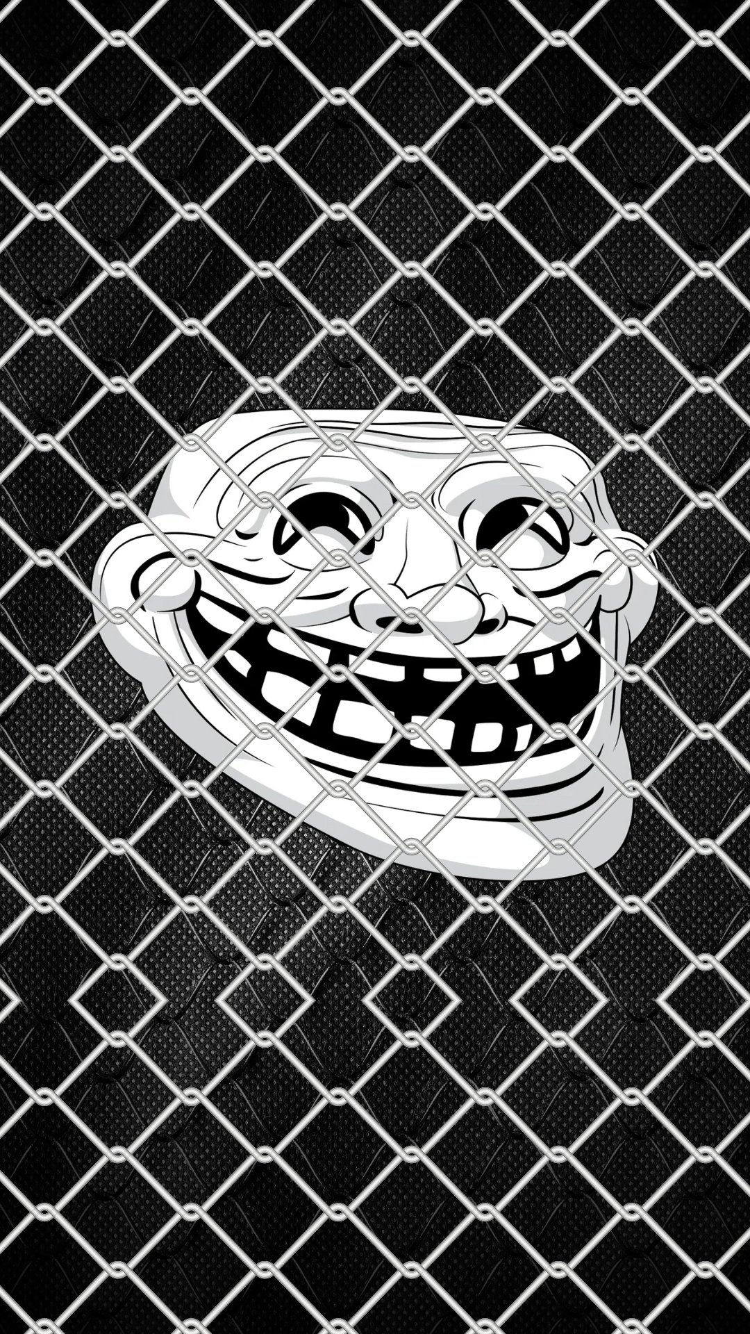 Black troll face wallpaper iphone wallpaper download