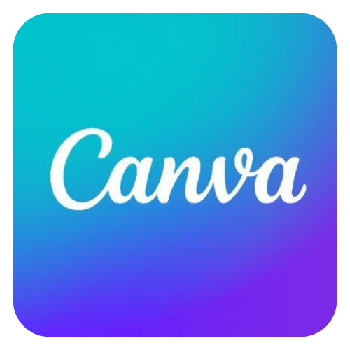 Canva logo clipart – shadow effect