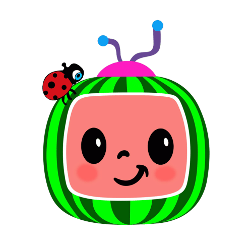 Cocomelon logo ladybug clipart