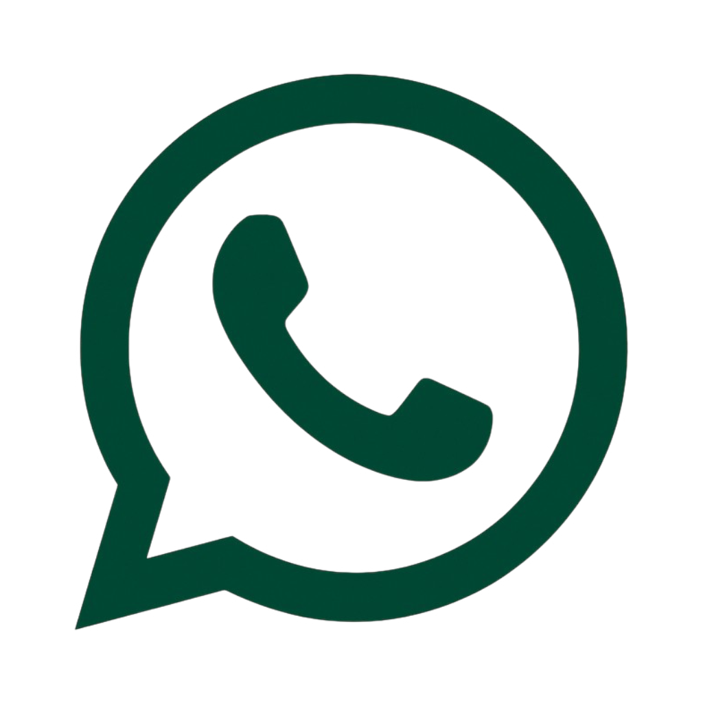 Dark green whatsapp logo png