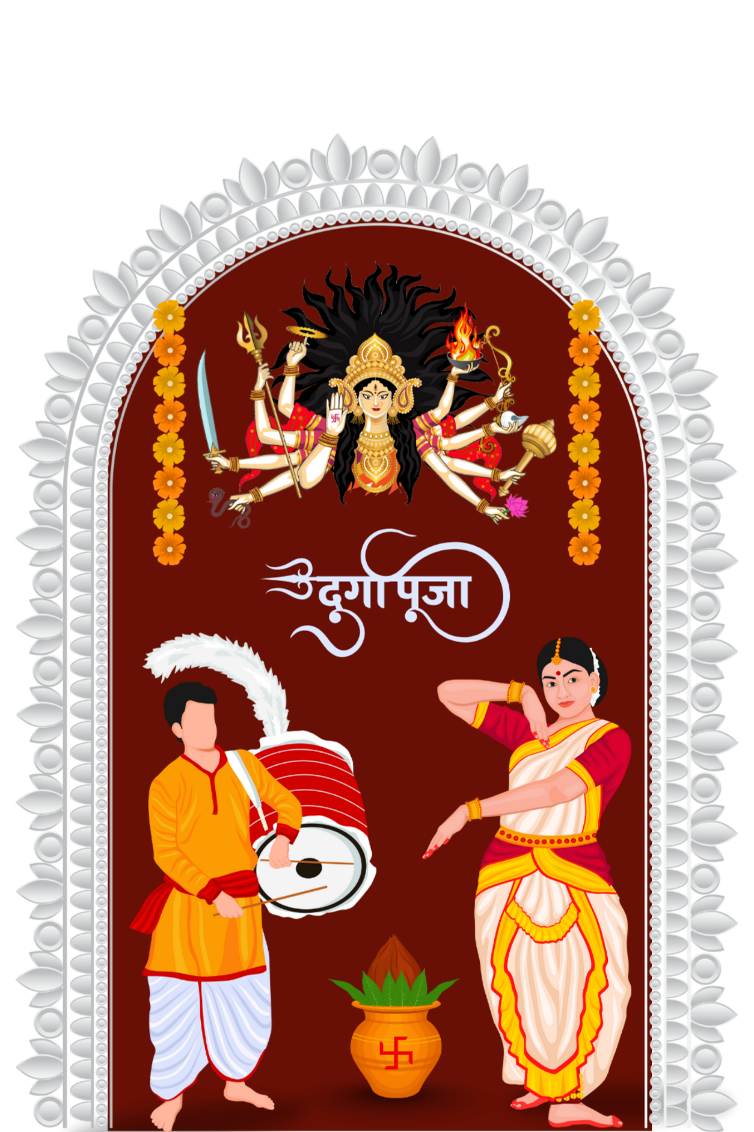 Durga puja png