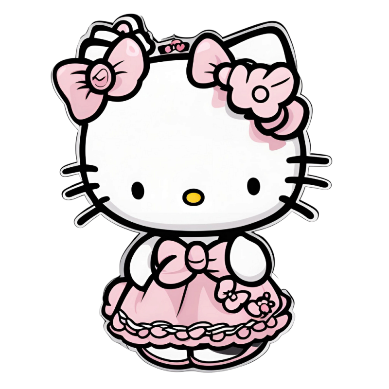 Hello kitty png graphic transparent