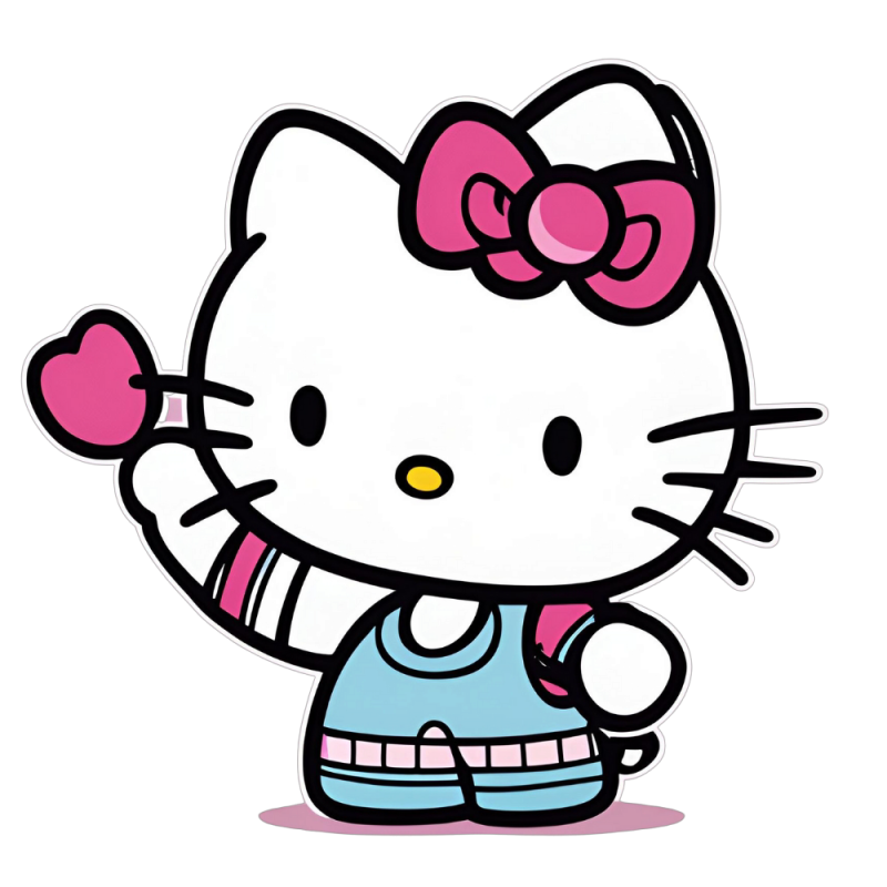 Hello kitty png transparent background