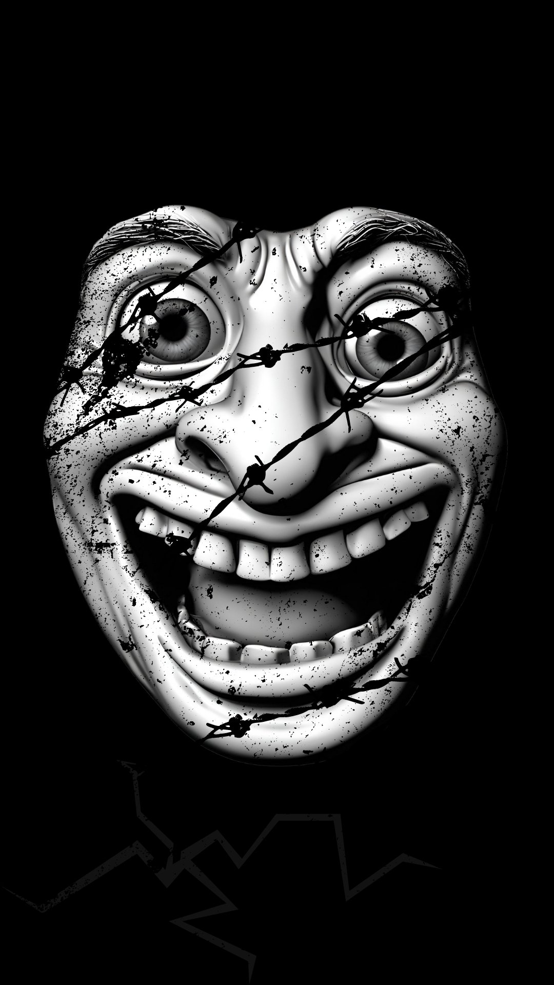 Lack troll face wallpaper
