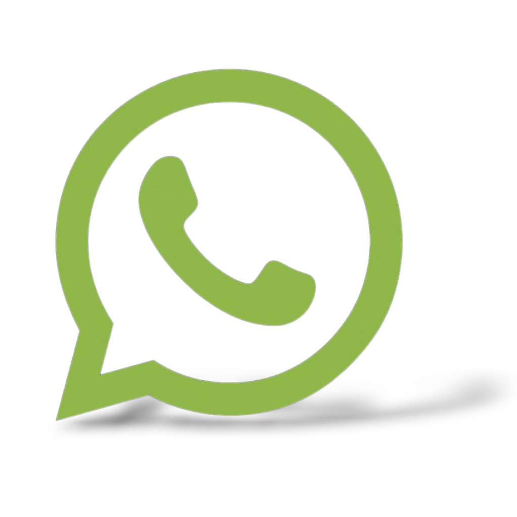 Light green whatsapp logo png