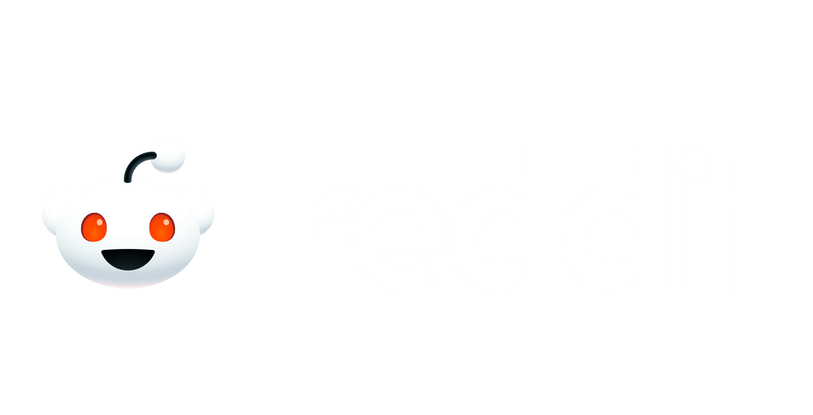 Reddit white logo png