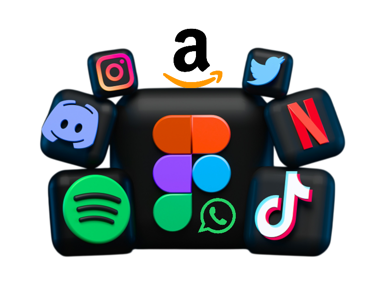 Social media icon tiktok logo png