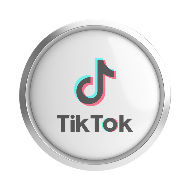 Tiktok 3d logo