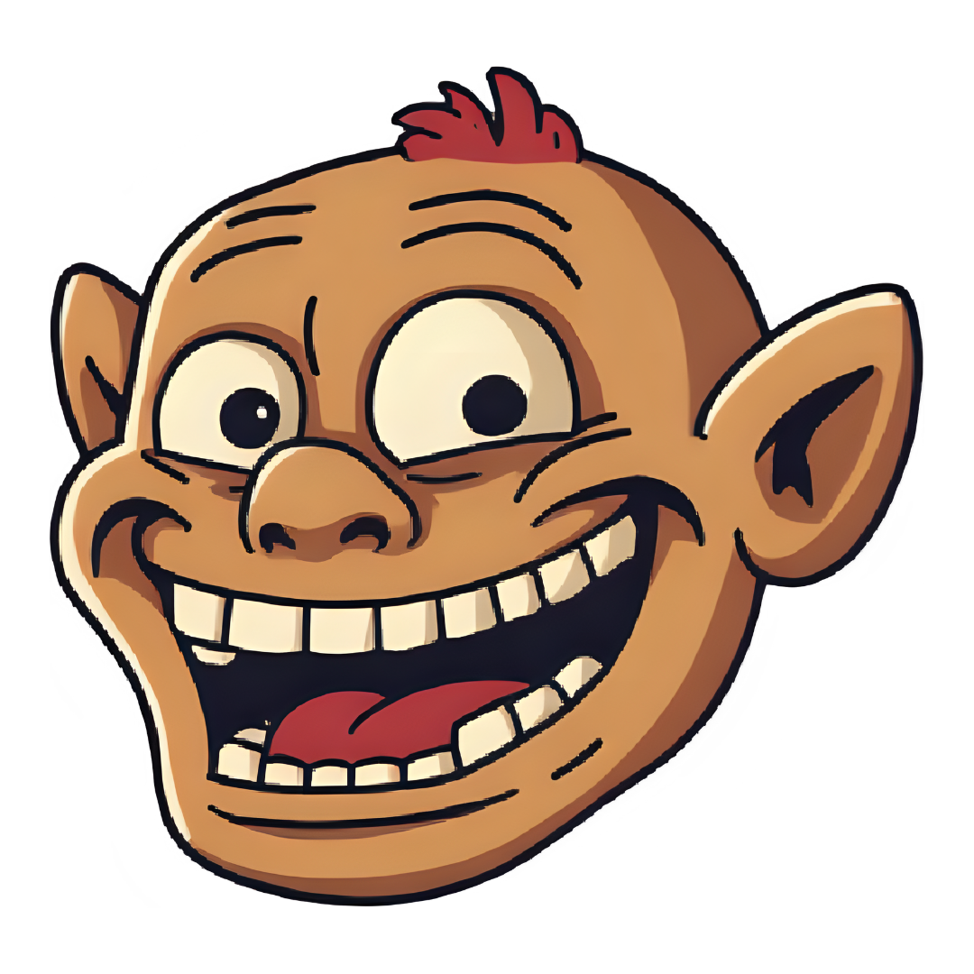 Troll face png free transparent black circuit background eyes open wide smile cartoon thailand clipart