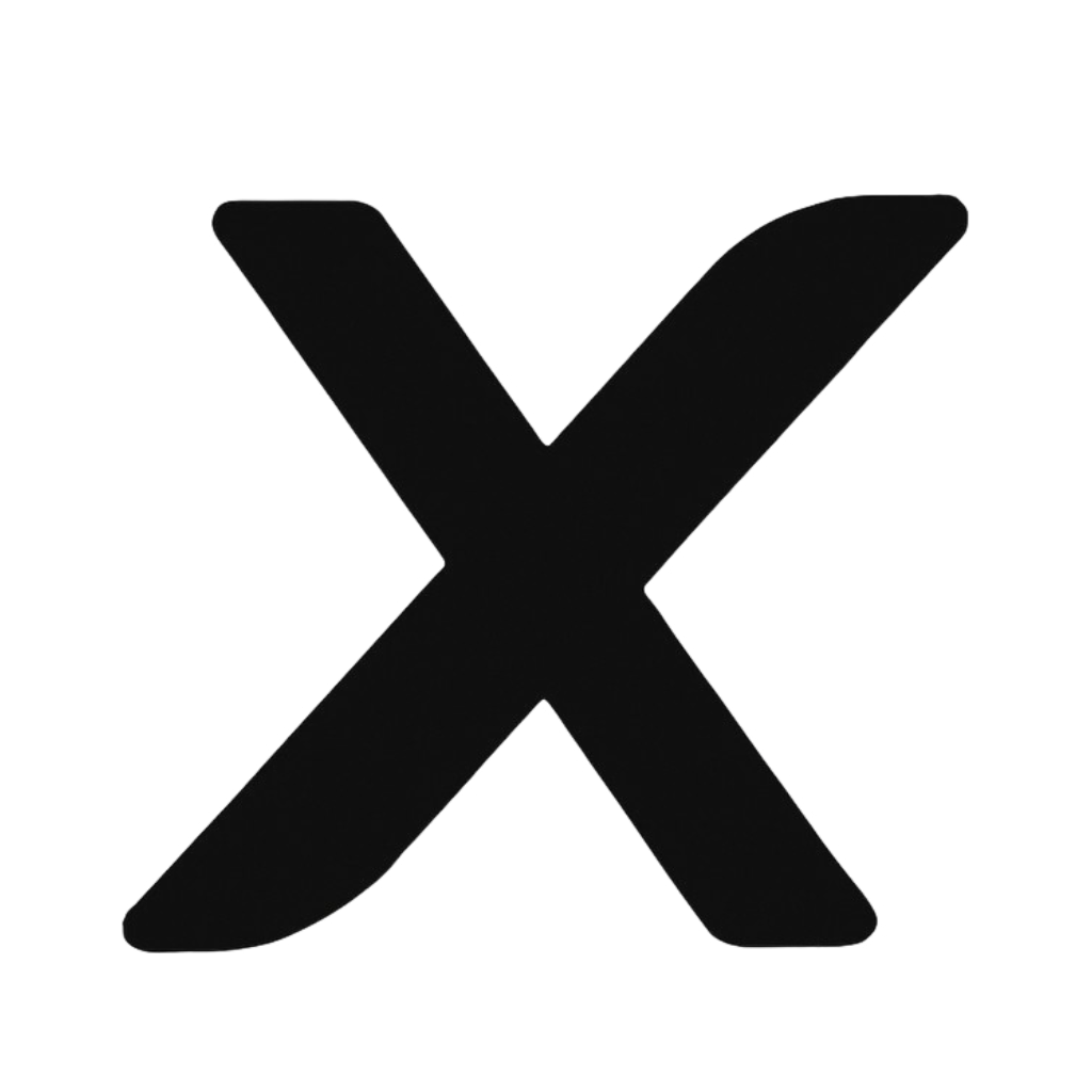 X black logo png