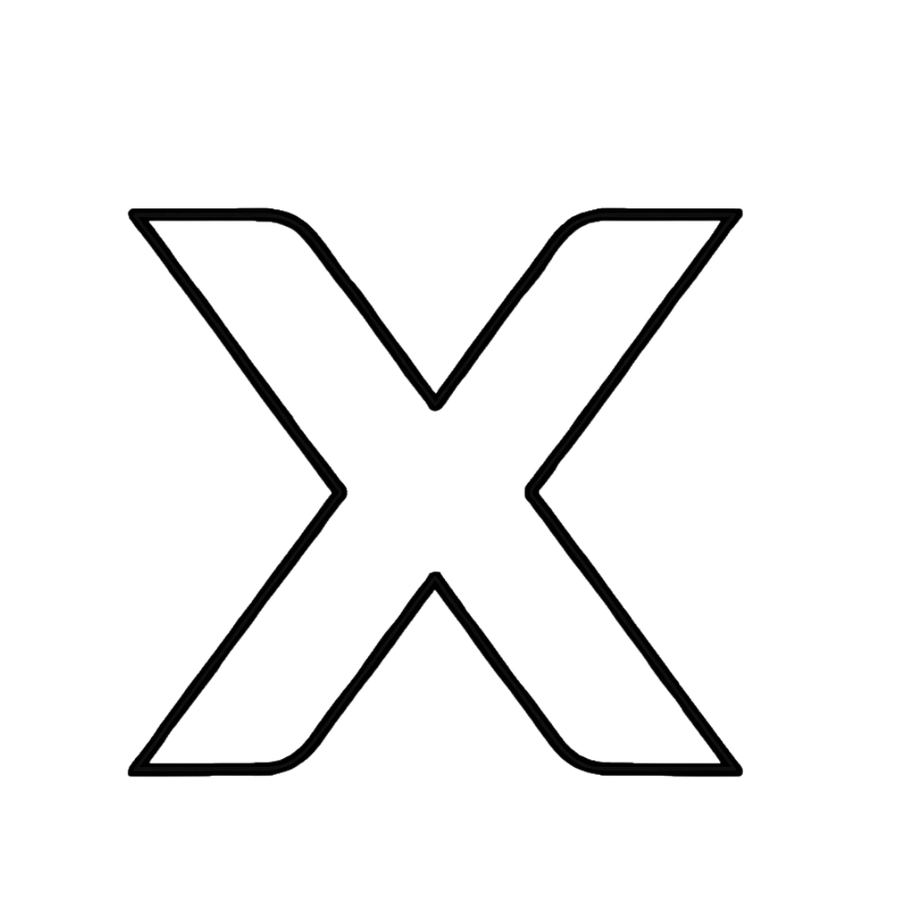 X logo png download