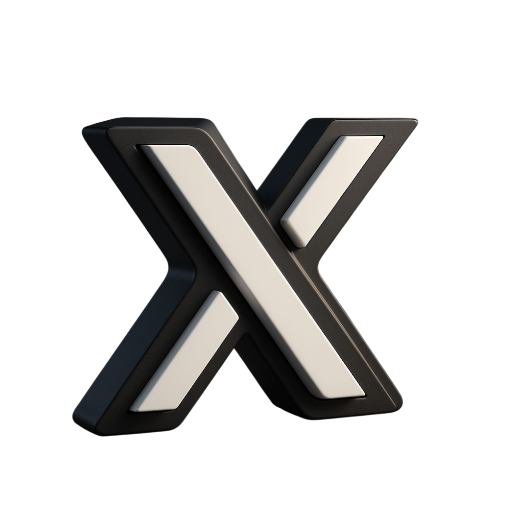 Twitter X Logo PNG