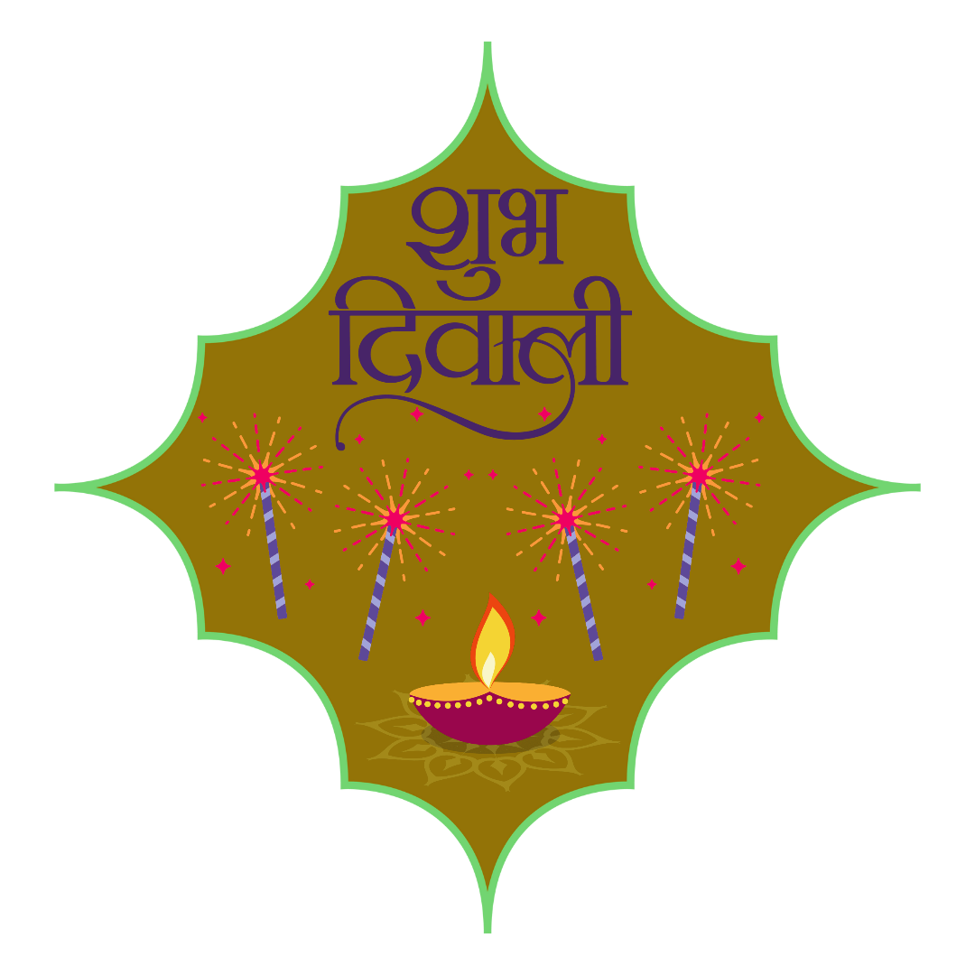 Happy diwali png file
