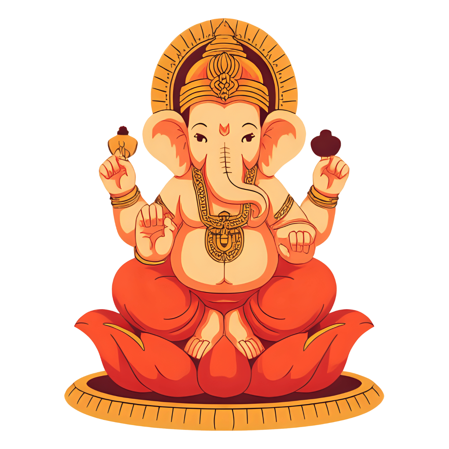 Lord ganesha clipart free download